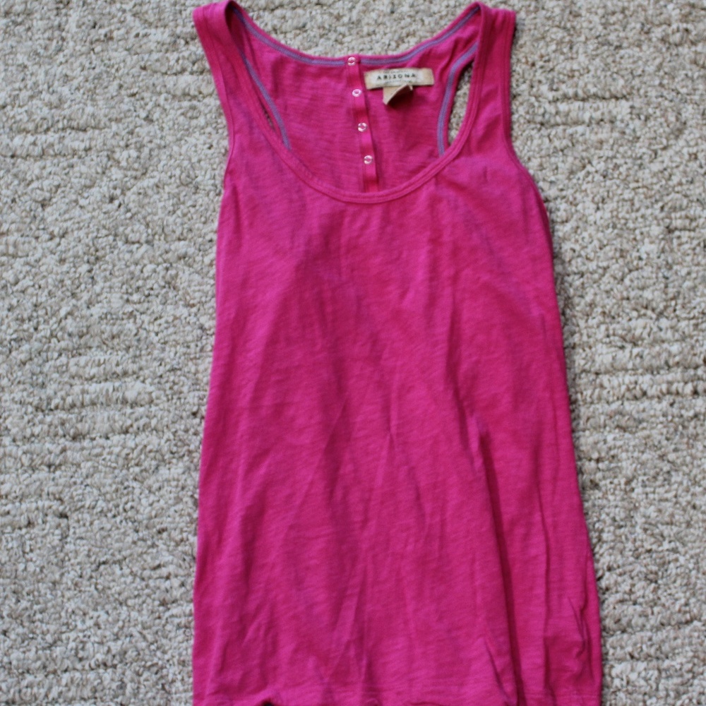 **LAST CHANCE**Pink Racer back Arizona tank